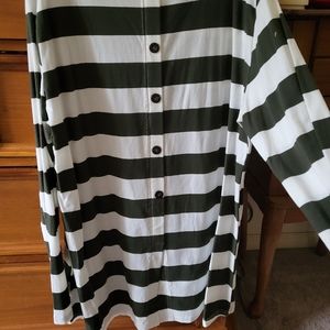 NWT Striped Tunic
